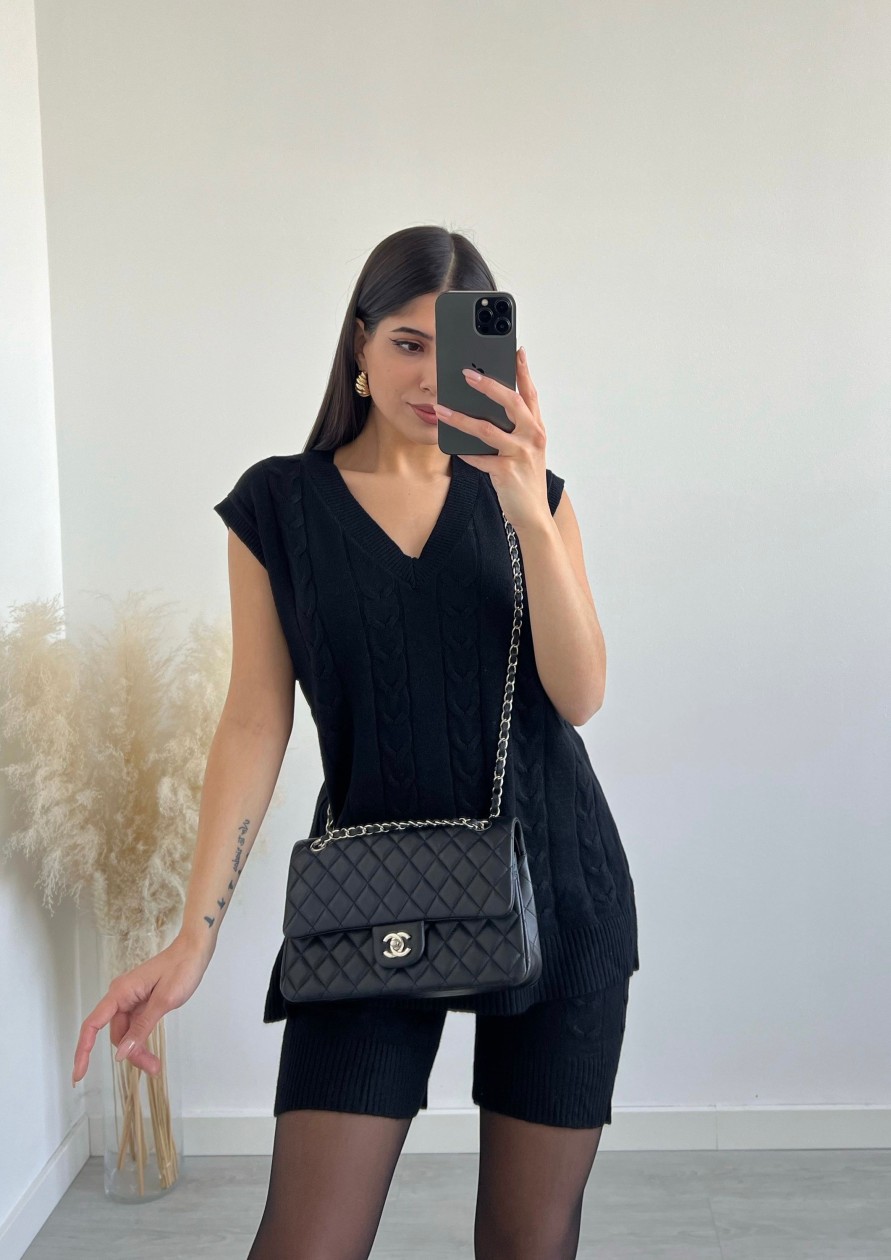 Vestiario Musthave33 | Coordinato In Maglia Nero