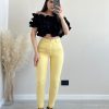 Vestiario Musthave33 | Jeans Skinny M6680-13 Giallo Pastello